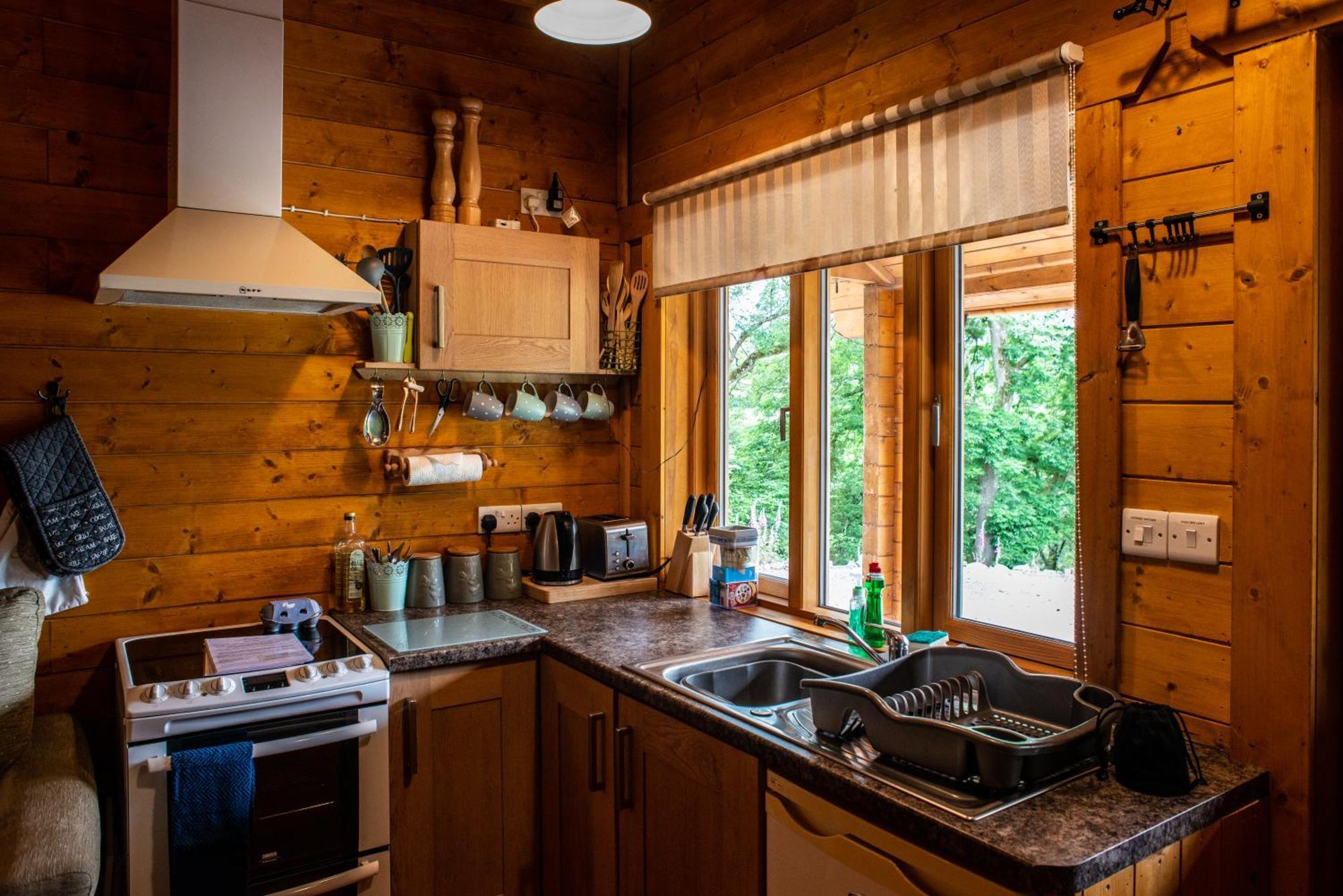 Cherry Cabin - Little Log Cabin In Wales Bettws Cedewain Luaran gambar